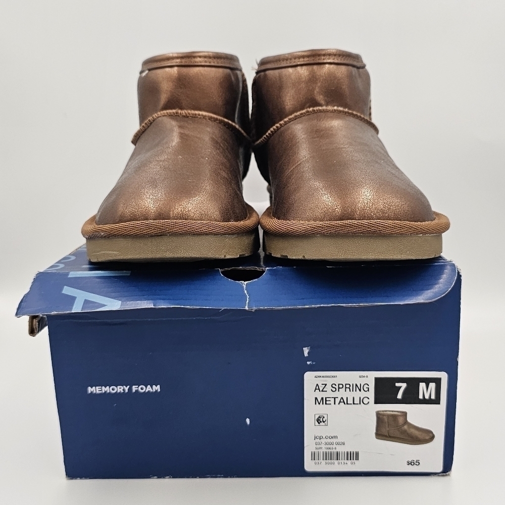 ARIZONA EUC Spring Metallic Size 7M - Picture 9 of 14